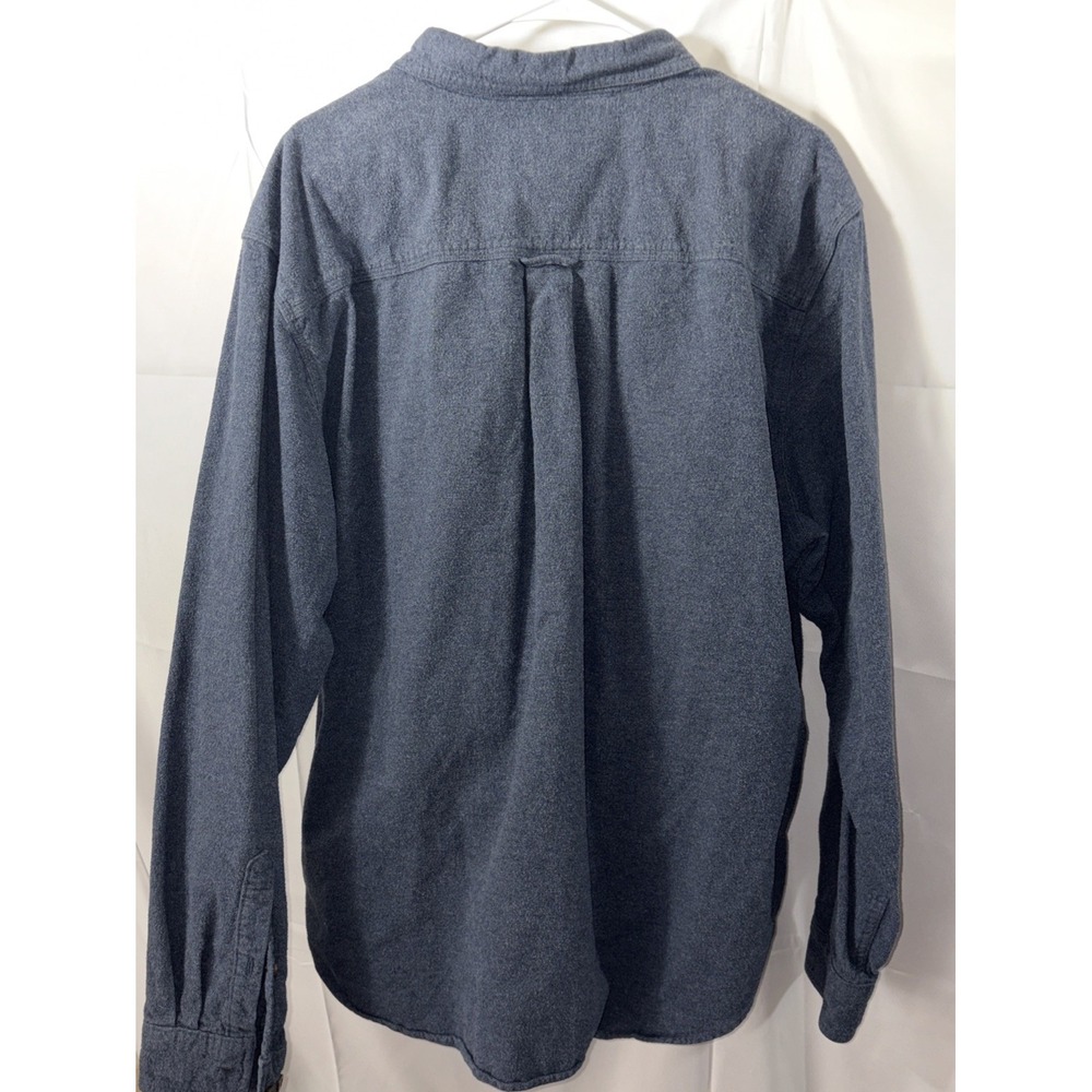 Woolrich Original Outdoor Clothing Company Grey Button Down Flannel Shirt XL - Picture 10 of 11
